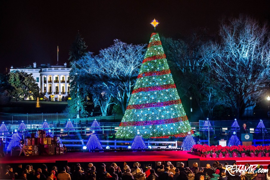 92nd Annual National Christmas Tree Lighting Made With Good Cheer (And Good Code)